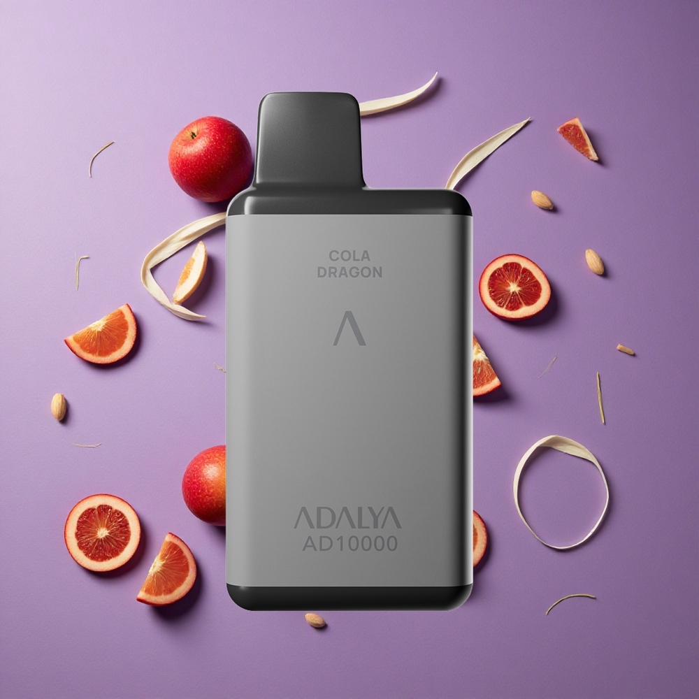 Adalya AD 10000 Puffs Cola Draak Ruimtegrijs USB-C Oplaadbaar