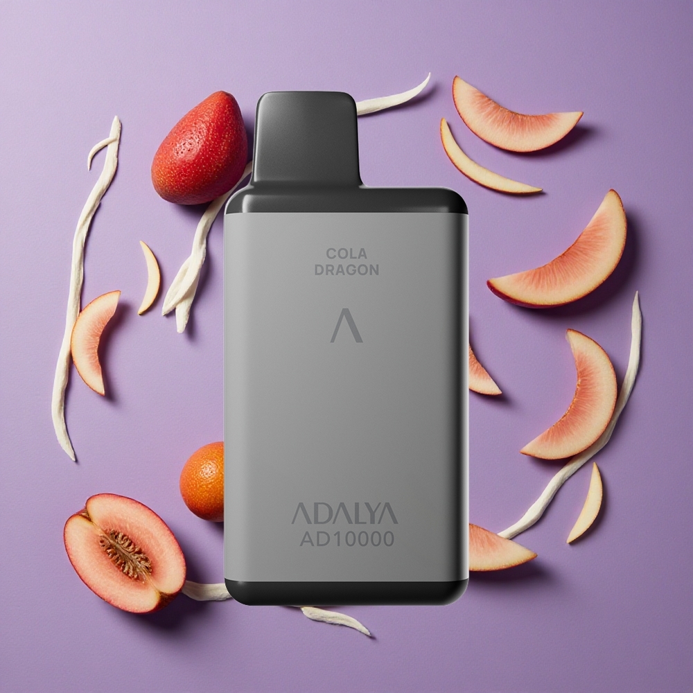 Adalya AD 10000 Puffs Ruimtegrijs 14 ml Engelse Heer