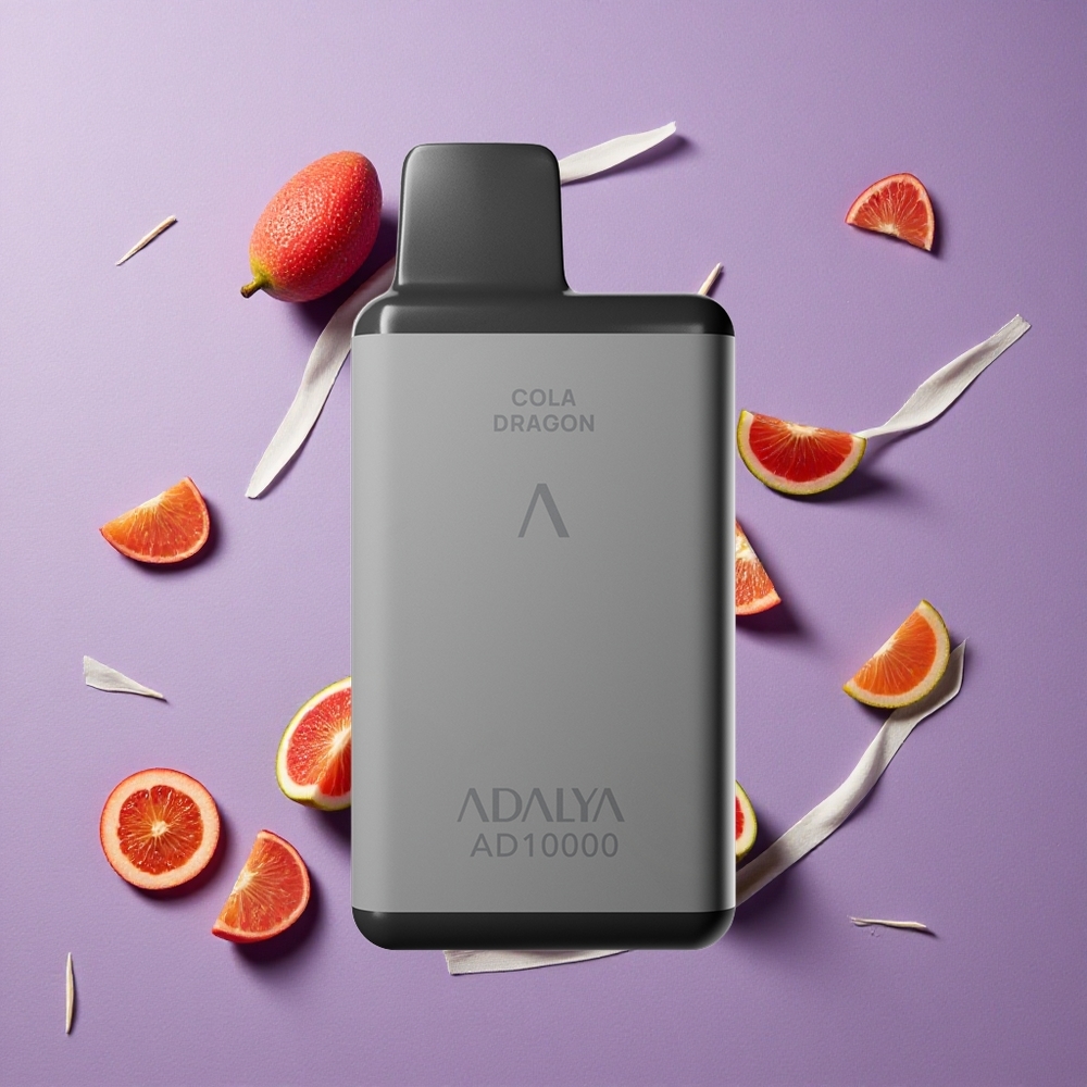 Adalya AD 10000 Puffs Ruimtegrijs 14 ml Hawaii