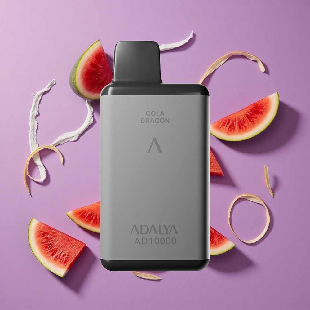 Adalya AD 10000 Puffs Watermeloen IJs Oplaadbaar 14 ml