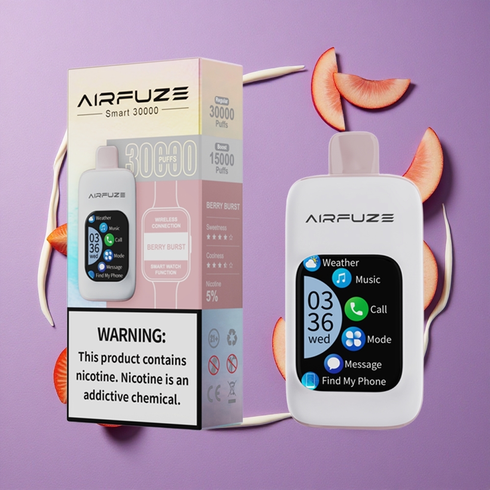 AirFuze Smart 30000 Puffs Bes Smaken Disposable Pod 900mAh Type-C
