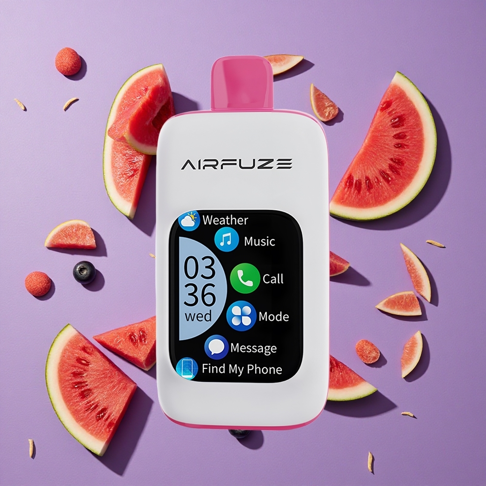 AirFuze Smart 30000 Puffs Blauwe Bes Watermeloen Disposable Pod 5% Nicotine 900mAh