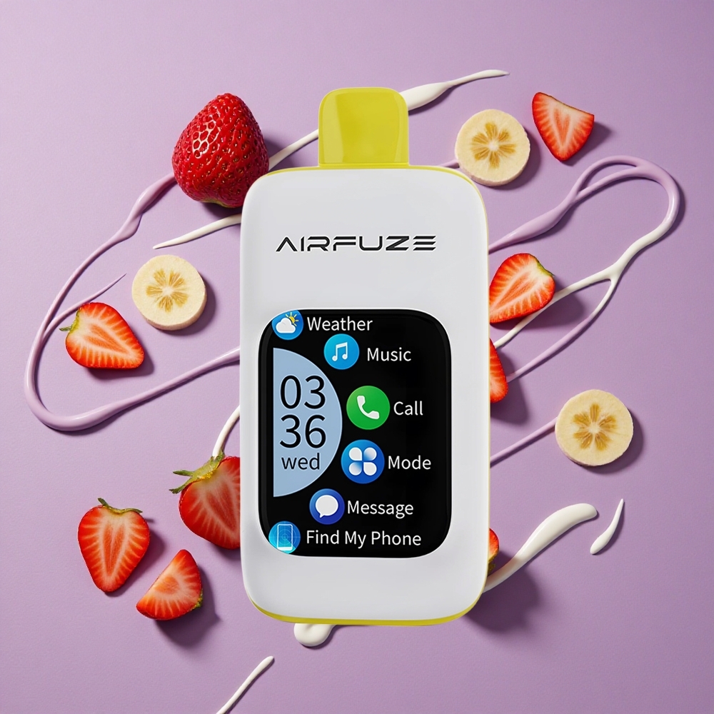 AirFuze Smart Pro 40000 Puffs Aardbei Banaan 20ML 900mAh