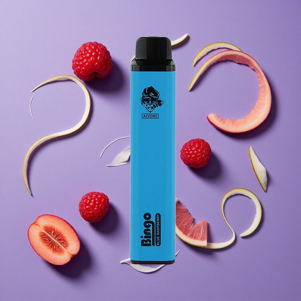 Aivono Aim Bingo 4000 Puffs 10 mL Blauwe Framboos 1000mAh