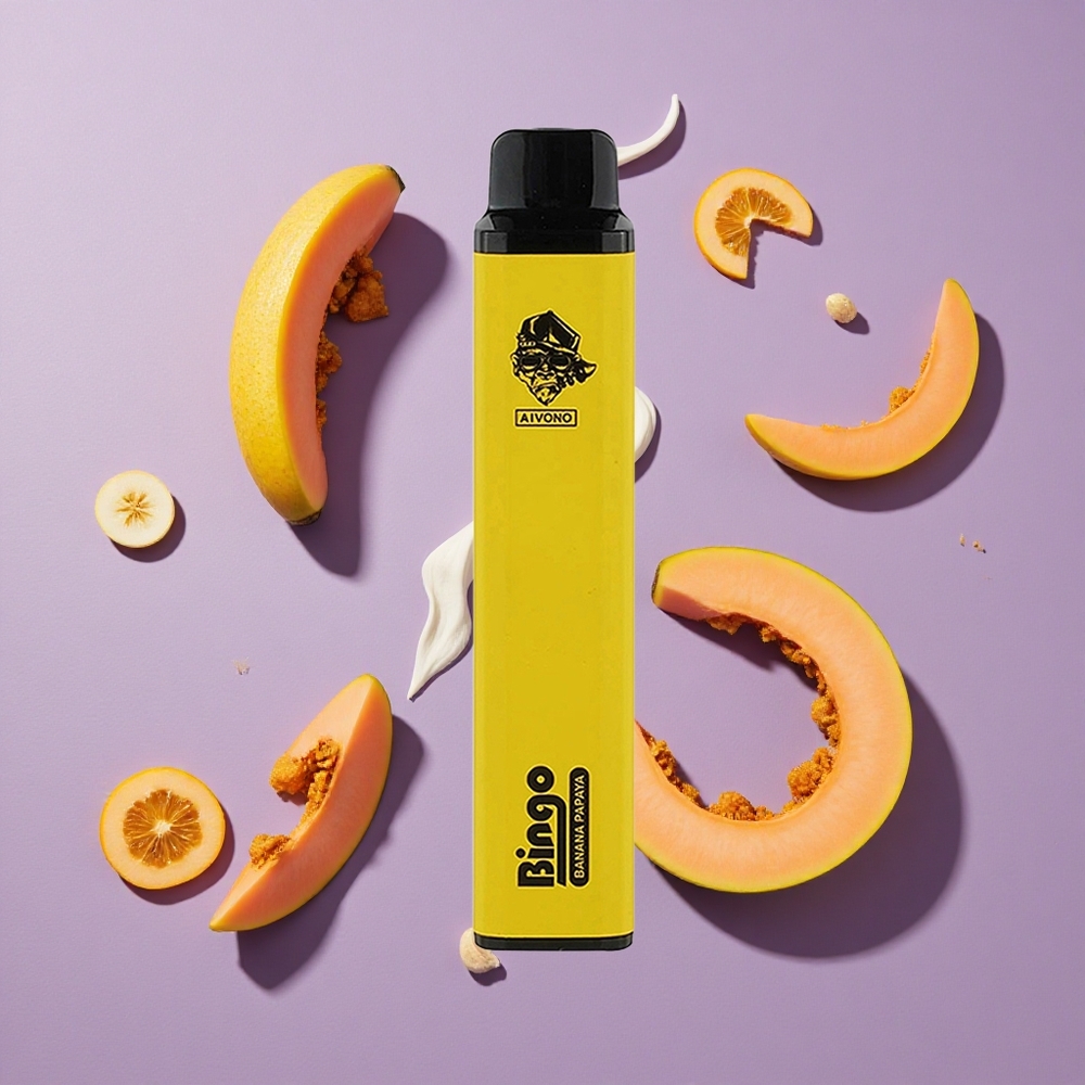 Aivono Aim Bingo 4000 Puffs Banaan Papaja 1000mAh 10mL