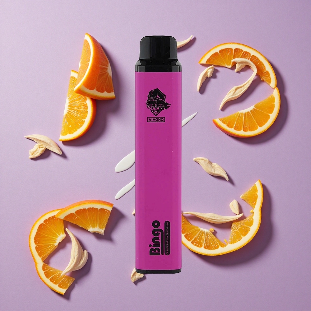 Aivono Aim Bingo 4000 Puffs Oranje Passievrucht Guave 10mL 1000mAh
