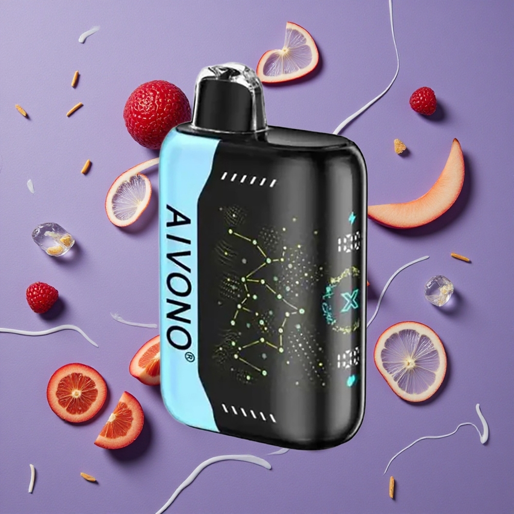 Aivono Aim Boom 25000 Puffs Blauwe Framboos IJs 28ml 650mAh