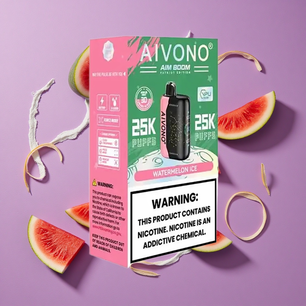 Aivono Aim Boom 25000 Puffs Watermeloen IJs 28ml 650mAh