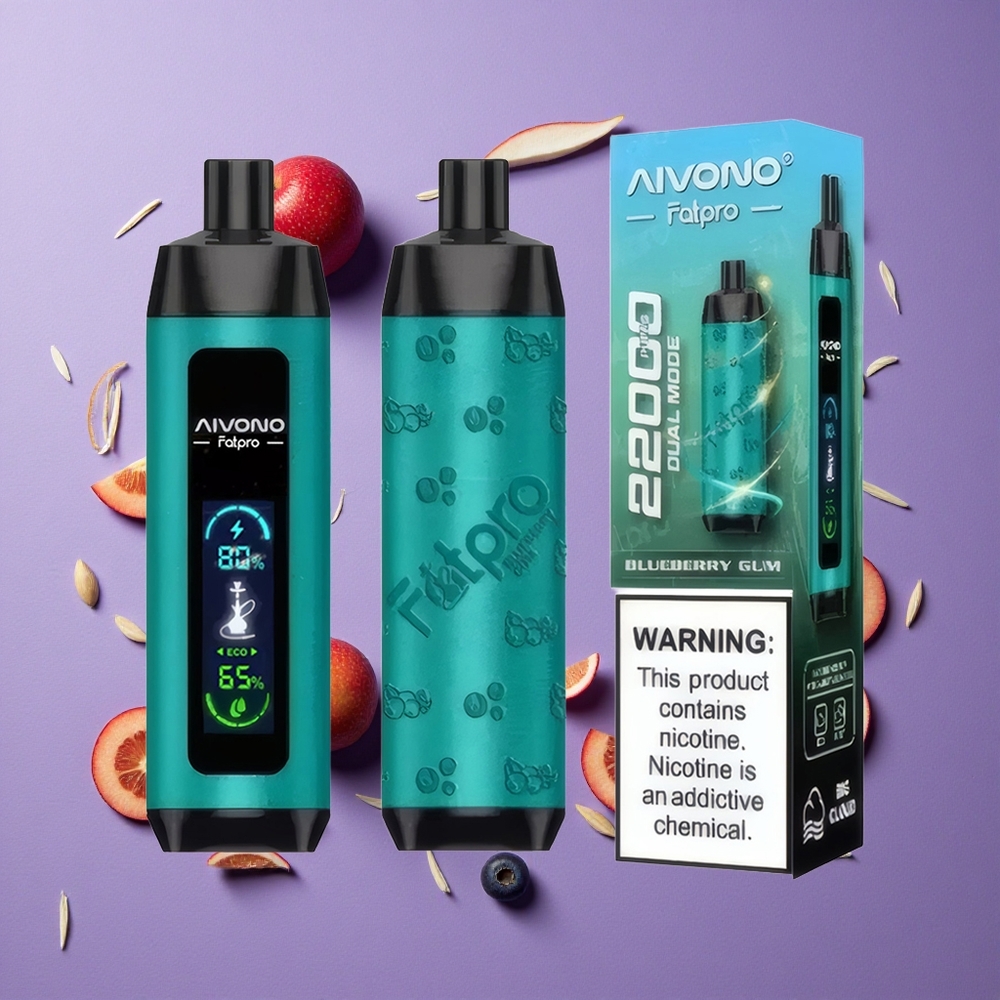 Aivono Aim Fatpro 22000 Puffs Bosbes Eco/Boost Dual Modes