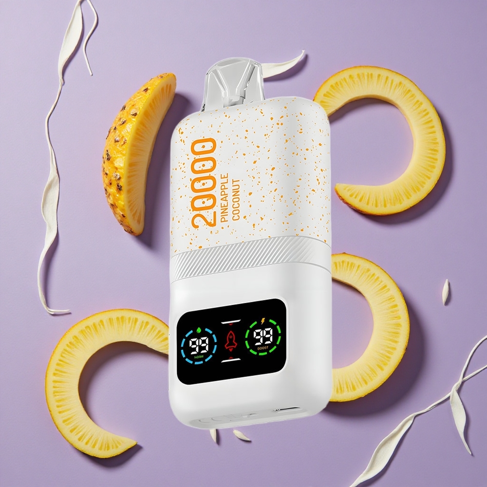 Aivono Aim Magic 20000 Puffs Ananas Kokos Dual Mesh Coils LCD Display