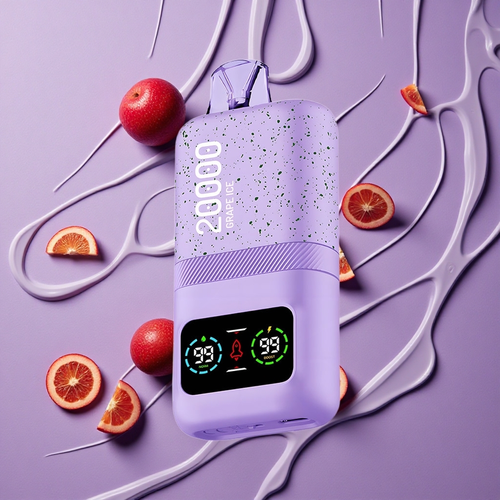 Aivono Aim Magic 20000 Puffs Type-C Oplaadbaar Druif IJs