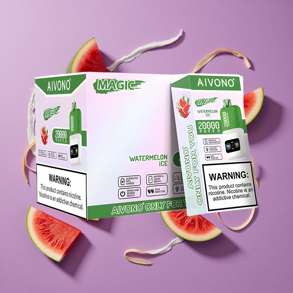 Aivono Aim Magic 20000 Puffs Watermeloen IJs Dual Mesh LCD