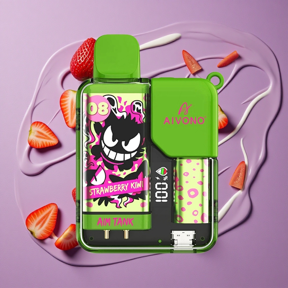 Aivono AIM-TANK 9500 Puffs 18ml Aardbei Kiwi