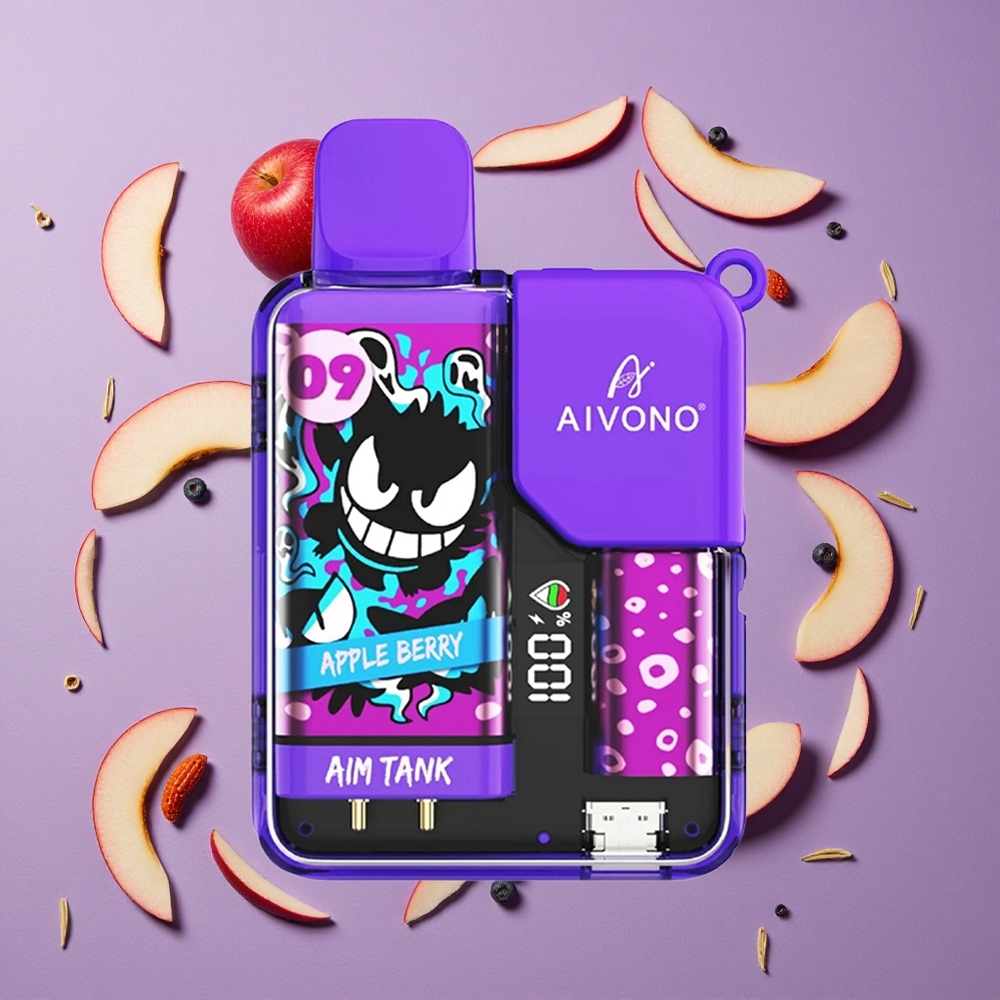 Aivono AIM-TANK 9500 Puffs 18ml Appel Bes LCD Display