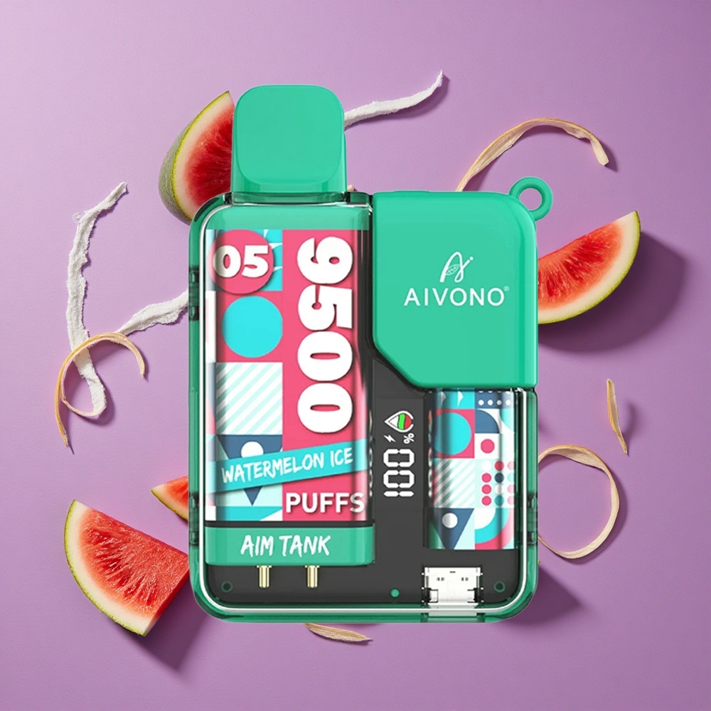 Aivono AIM-TANK 9500 Puffs 18ml Watermeloen IJs 650mAh