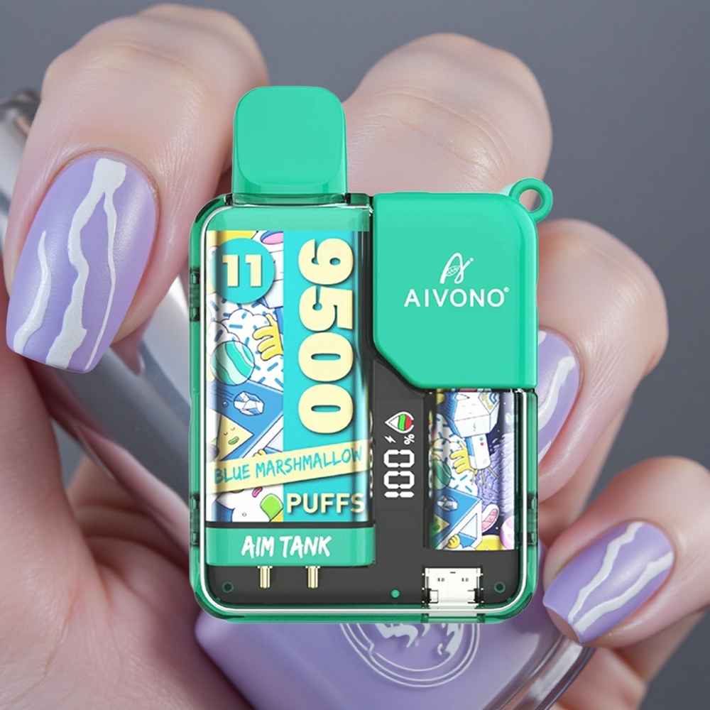 Aivono AIM-TANK 9500 Puffs Blauwe Marshmallow 18ml 650mAh