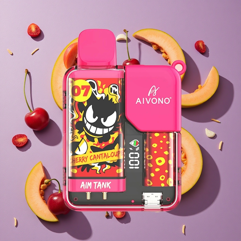 Aivono AIM-TANK 9500 Puffs Kers Cantaloupe 18ml 650mAh
