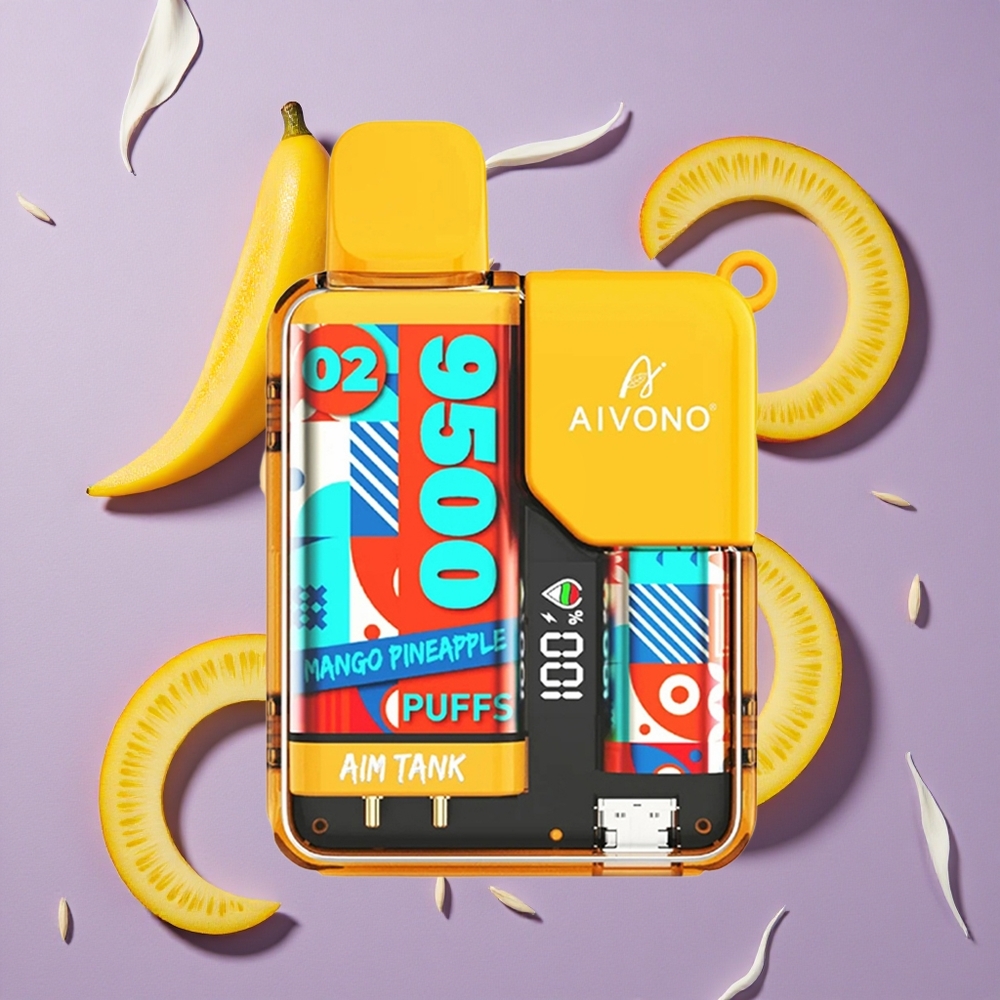 Aivono AIM-TANK 9500 Puffs Mango Ananas 18ml 650mAh