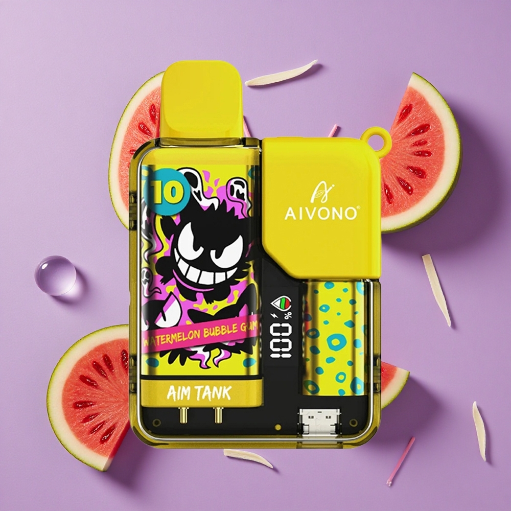 Aivono AIM-TANK 9500 Puffs Watermelon Bubbelgom 18ml 650mAh