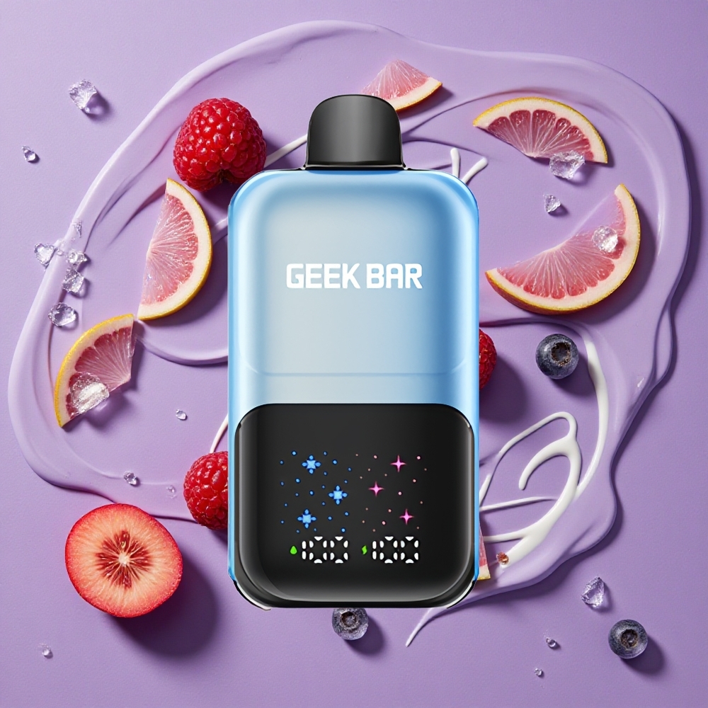 GEEK BAR 2GO 50000 Puffs 20ml Blauwe Bes Framboos IJs