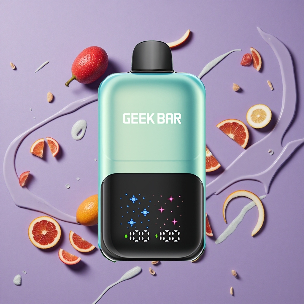 GEEK BAR 2GO 50000 Puffs Cool Munt IJs Interactief Groot Scherm