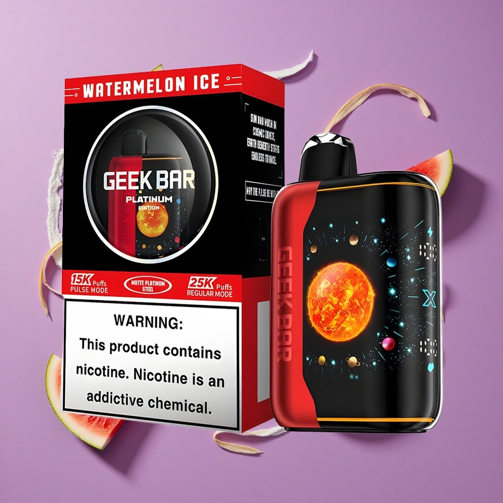 GEEK BAR Platinum Edition 25000 Puffs Watermeloen IJs Dual Mesh Coil