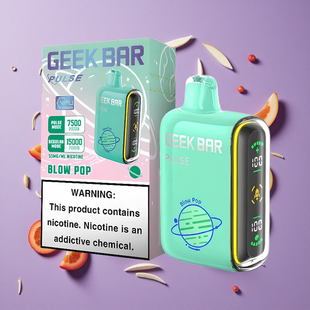 Geek Bar Pulse 15000 Puffs 16ML USB Type-C Planeet Editie