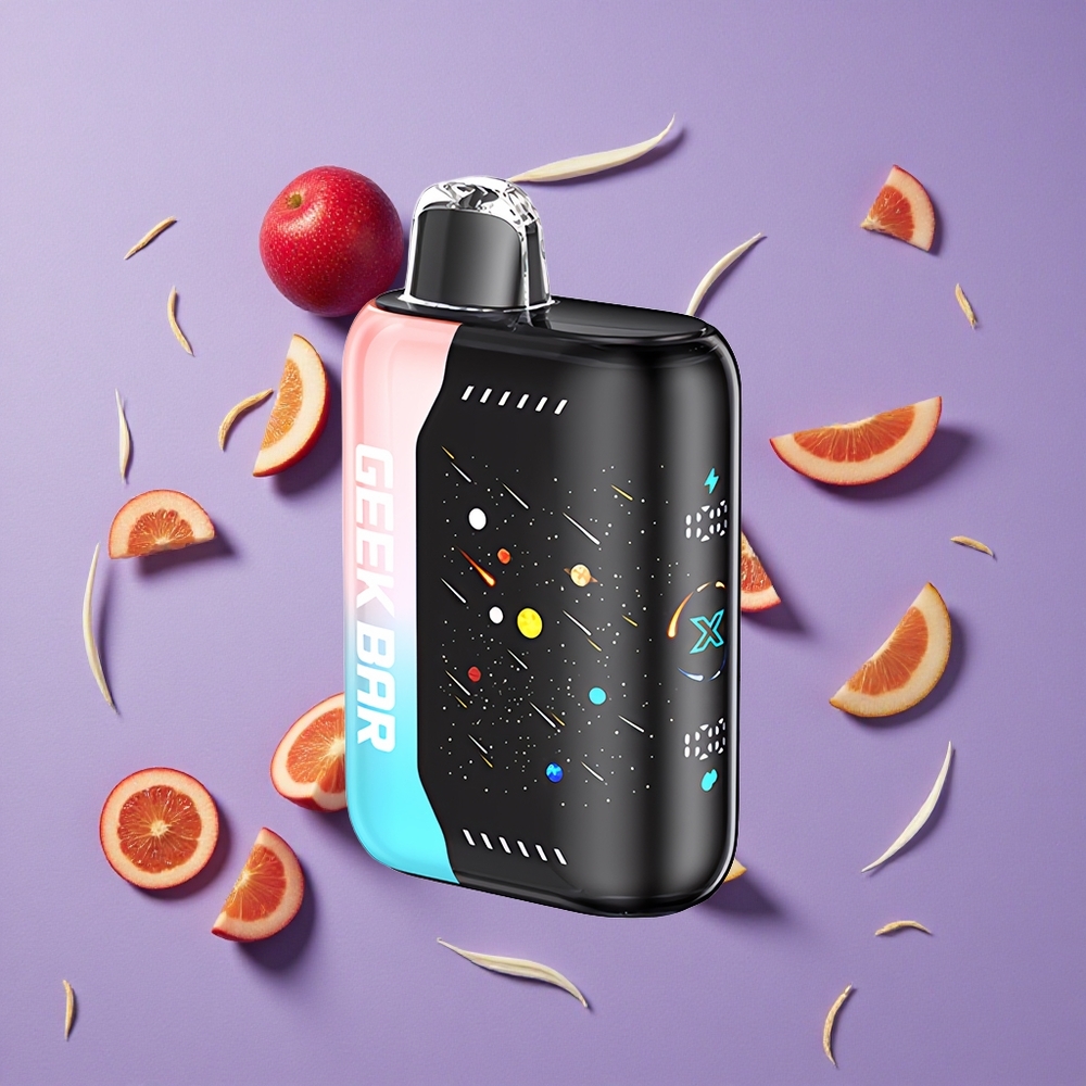 GEEK BAR Pulse X 42K Puffs Meteor Roze & Blauw Editie met Dual Mesh Coil en 820mAh Snelladen