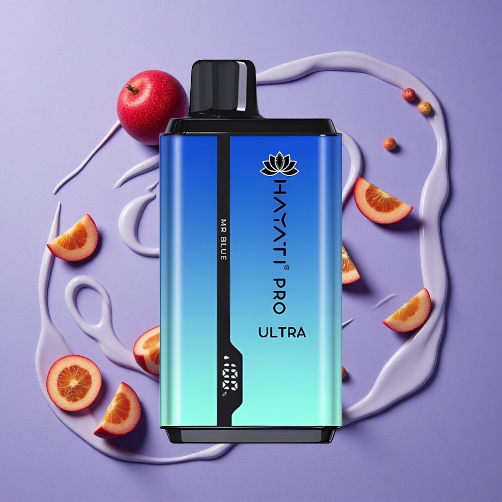 Hayati Pro Ultra 15000 Puffs 2 12ml Mr Blauw