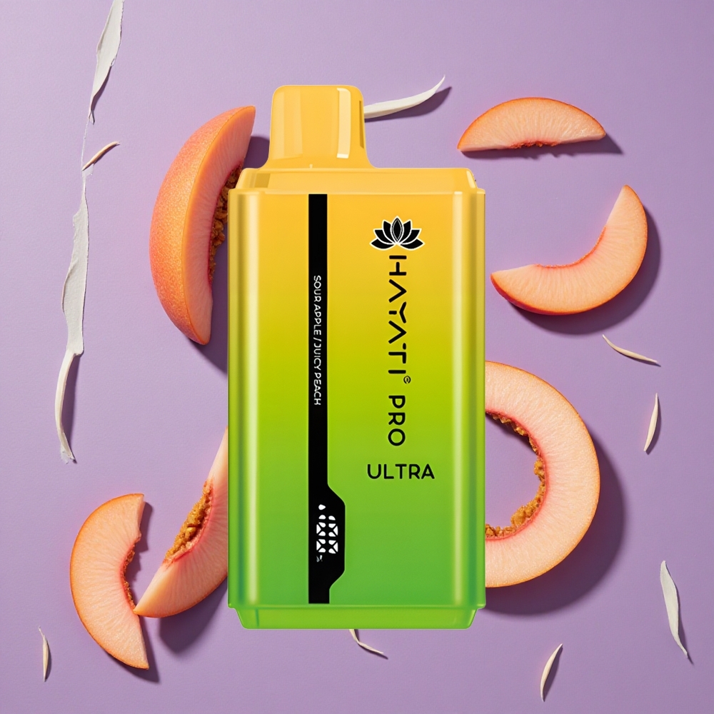 Hayati Pro Ultra 15000 Puffs 850mAh Zure Appel