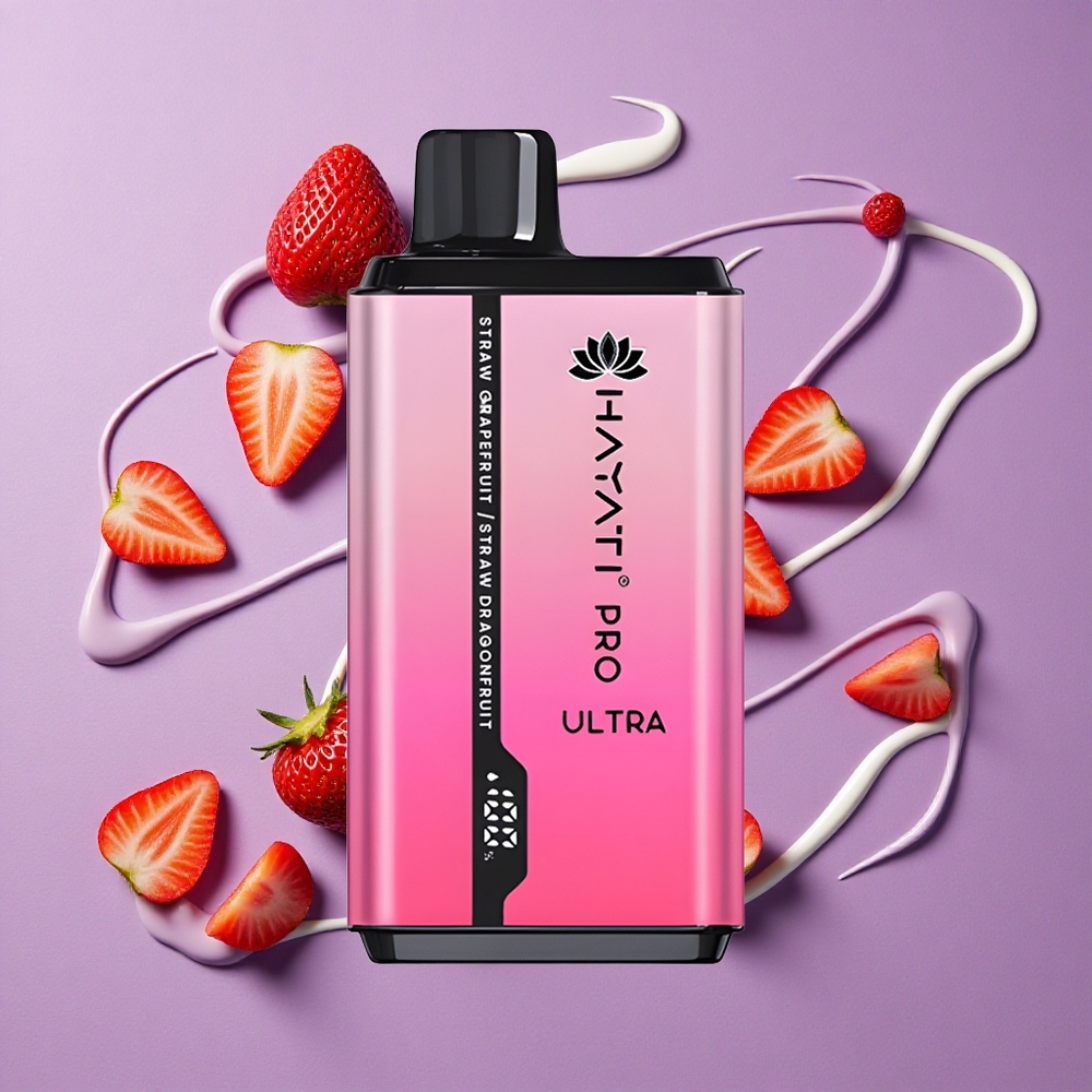 Hayati Pro Ultra 15000 Puffs Aardbei Grapefruit 850mAh 24ml