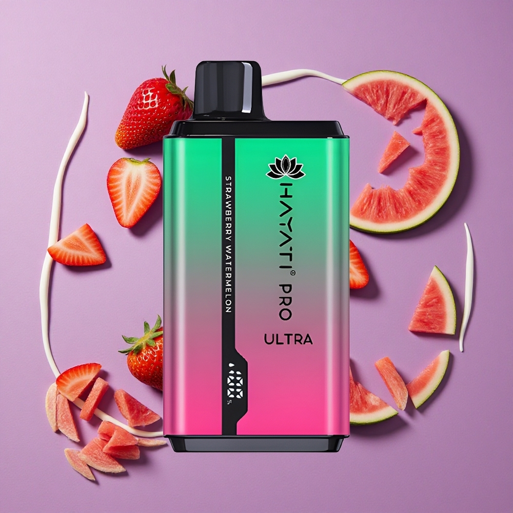 Hayati Pro Ultra 15000 Puffs Aardbei Watermeloen 850mAh