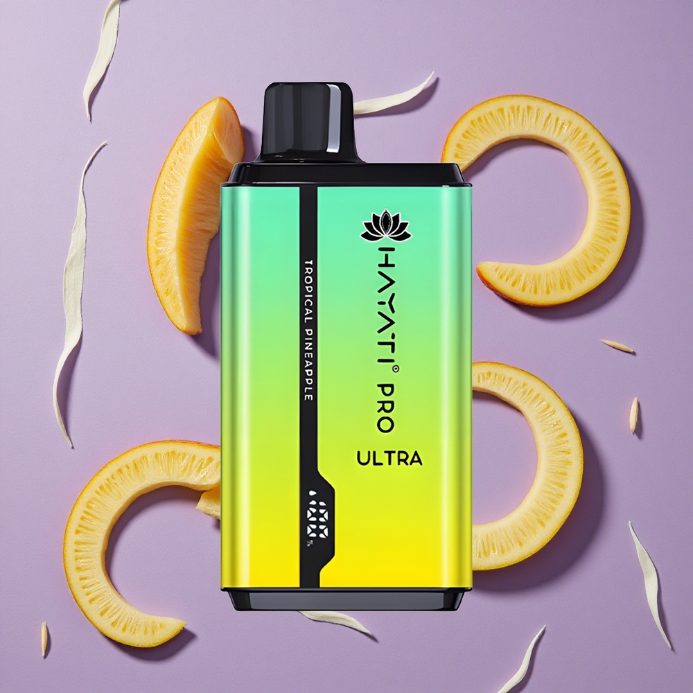 Hayati Pro Ultra 15000 Puffs Tropische Ananas 850mAh
