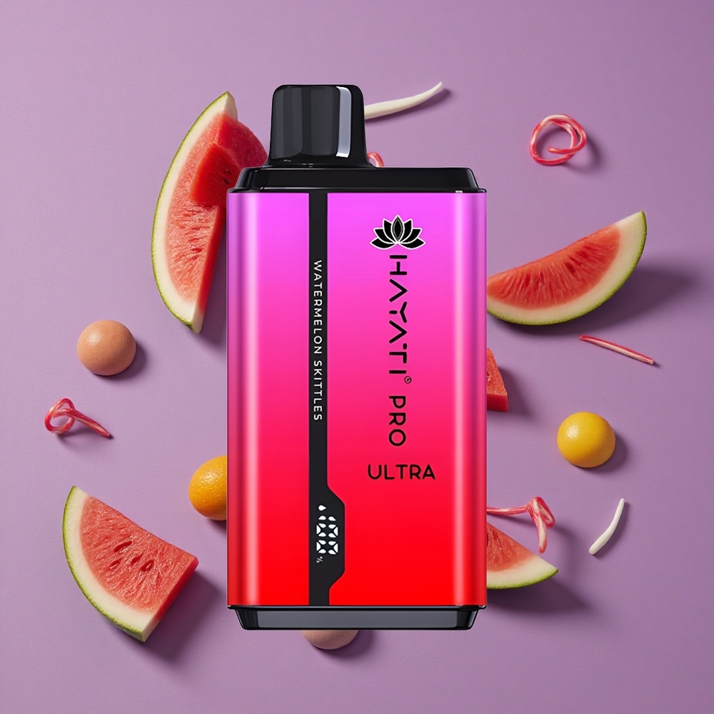 Hayati Pro Ultra 15000 Puffs Watermelon Skittles 850mAh
