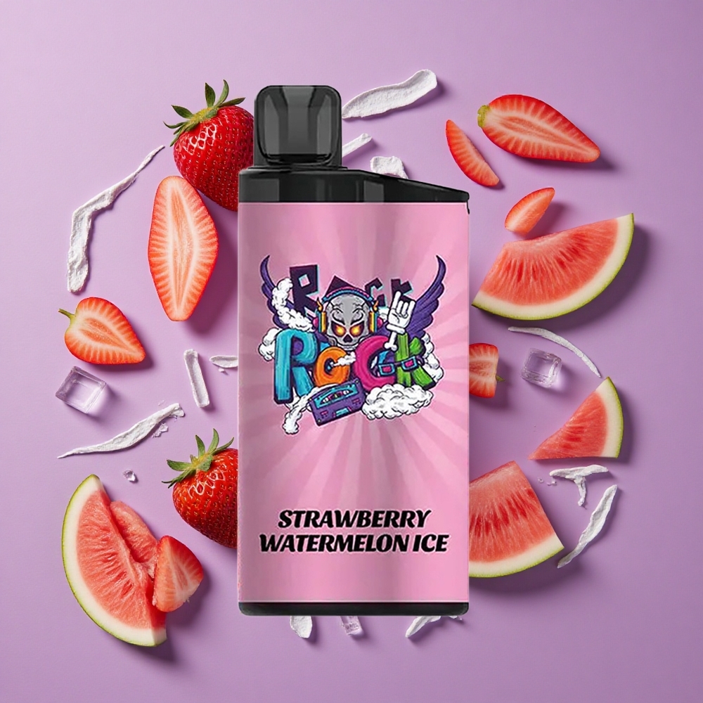 IGET Bar 3500 Puffs Aardbei Watermeloen IJs 1.2 Ohm Mesh Coil 1400 mAh