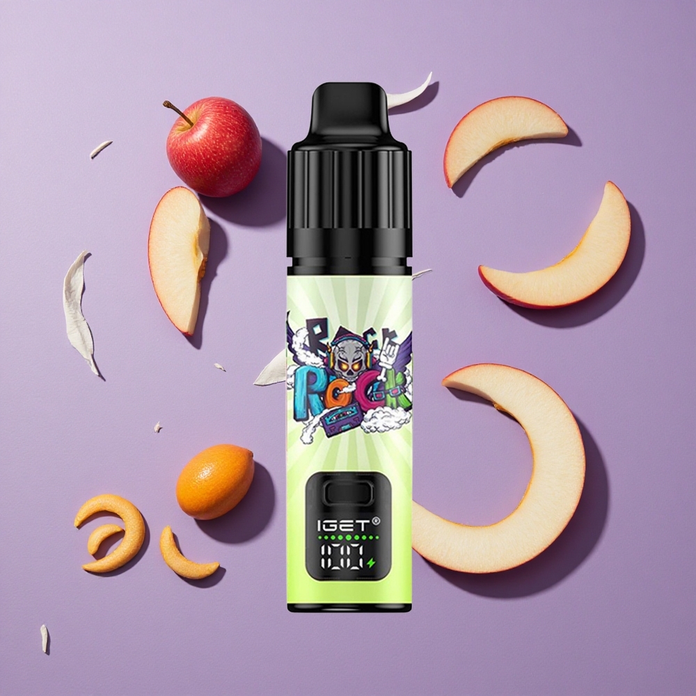 IGET BAR PLUS S3 POD 10000 Puffs Dubbele Appel 18 ml 5% Nicotine Wegwerp Vape