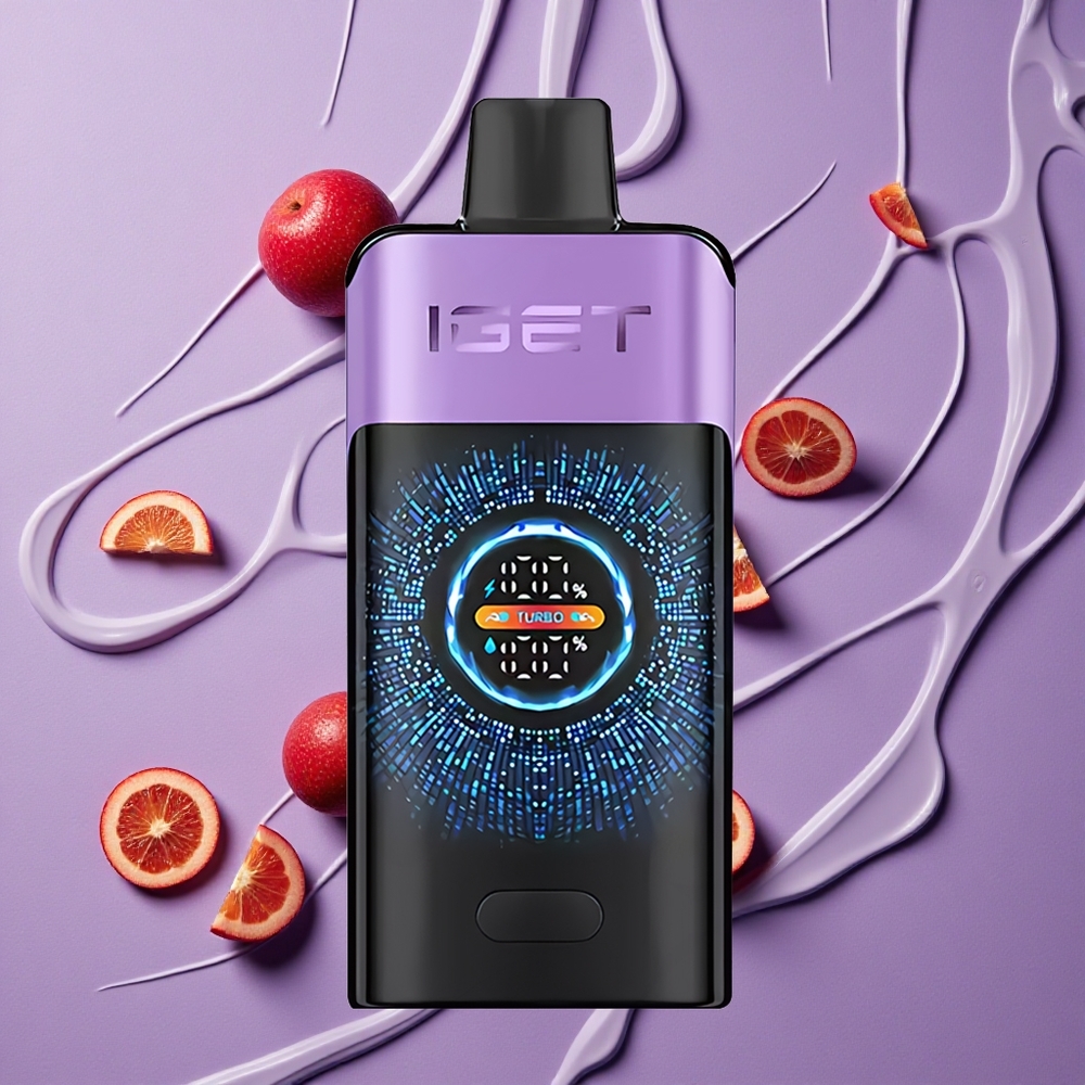 IGET ONE 12000 Puffs 2700 mAh Druif IJs Wegwerp Vape
