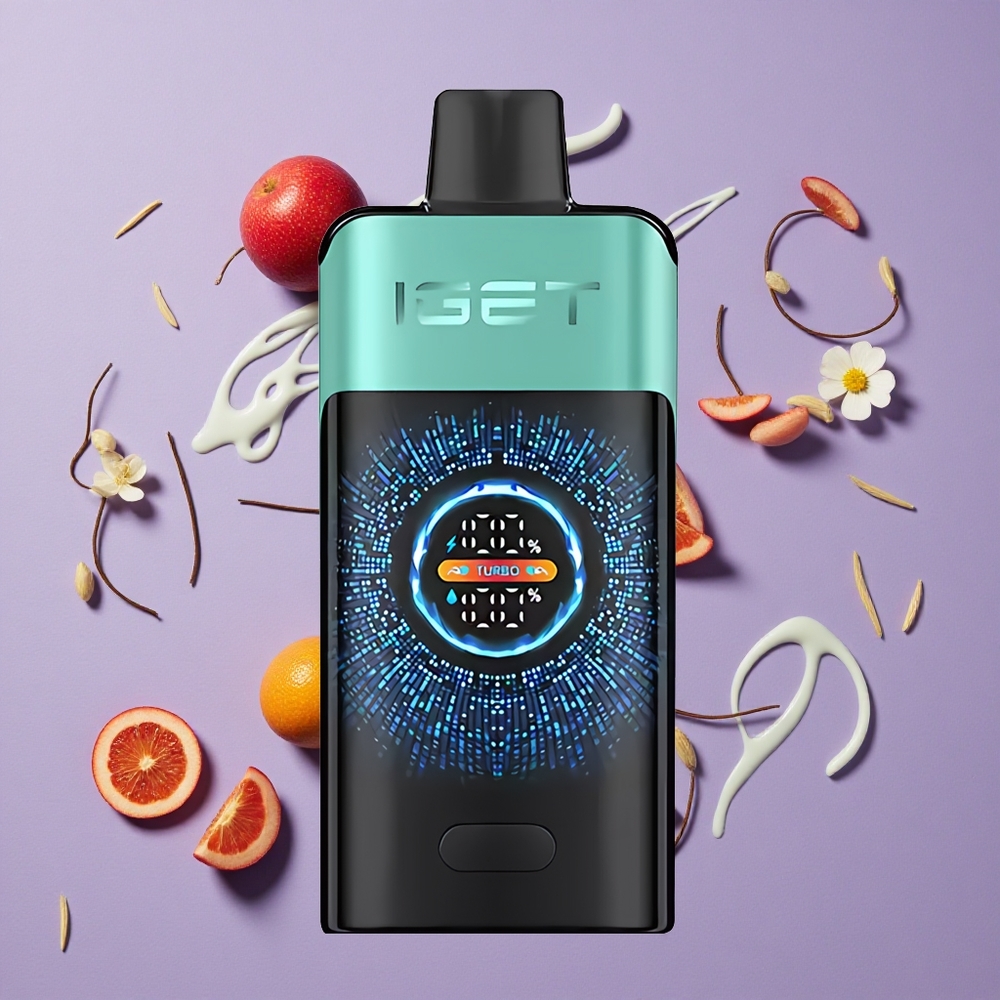 IGET ONE 12000 Puffs Berg Lentemunt IJs Wegwerp Vape 2700 mAh 0.6 ohm