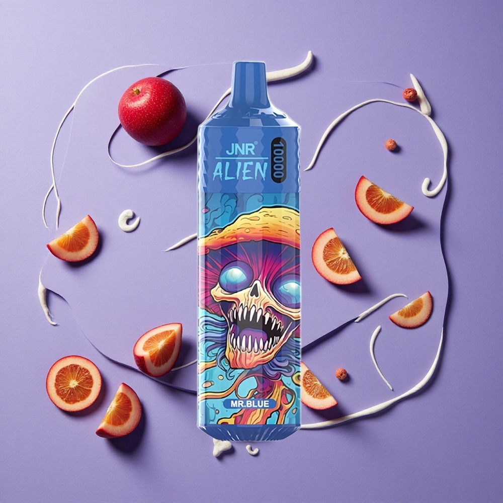 JNR Alien 10000 Puffs 20ml Blauw 850mAh