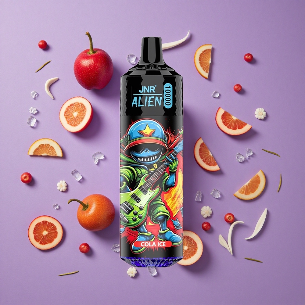 JNR Alien 10000 Puffs Cola IJs met 850mAh Batterij en 20ml Vloeistof