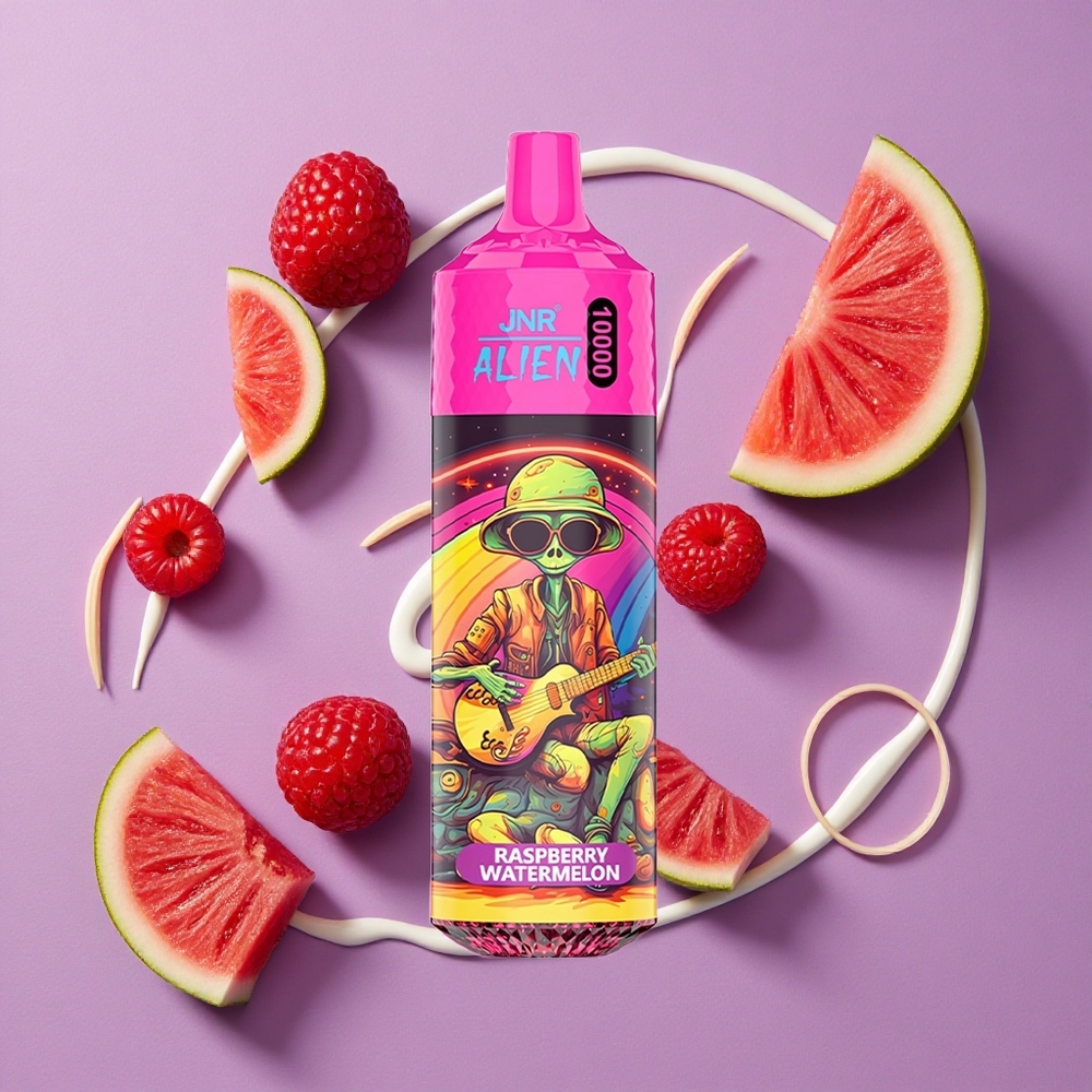 JNR Alien 10000 Puffs Framboos Watermeloen 850mAh 20ml