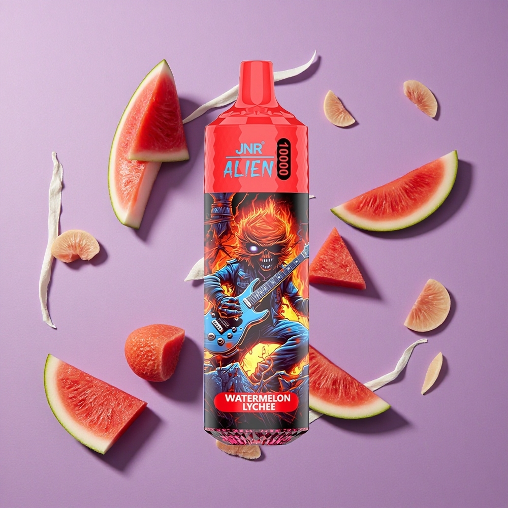 JNR Alien 10000 Puffs Watermelon Lychee 850mAh 20ml