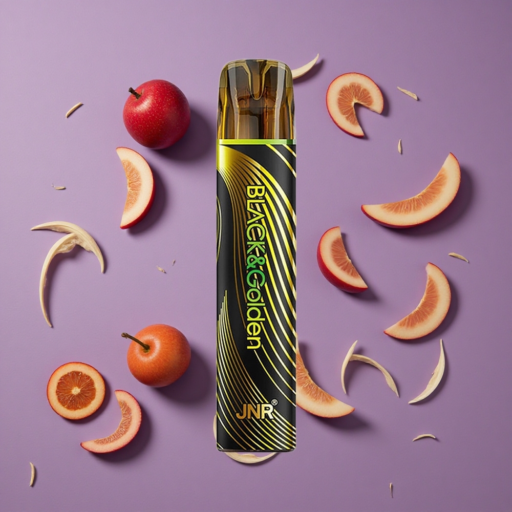 JNR Black&Golden 600+200 Puffs 2ml Wegwerp Vape Love 419