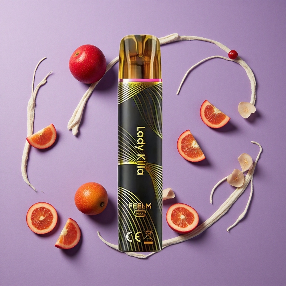 JNR Black&Golden 600+200 Puffs Wegwerp Vape Lady moordenaar 550mAh 2ml