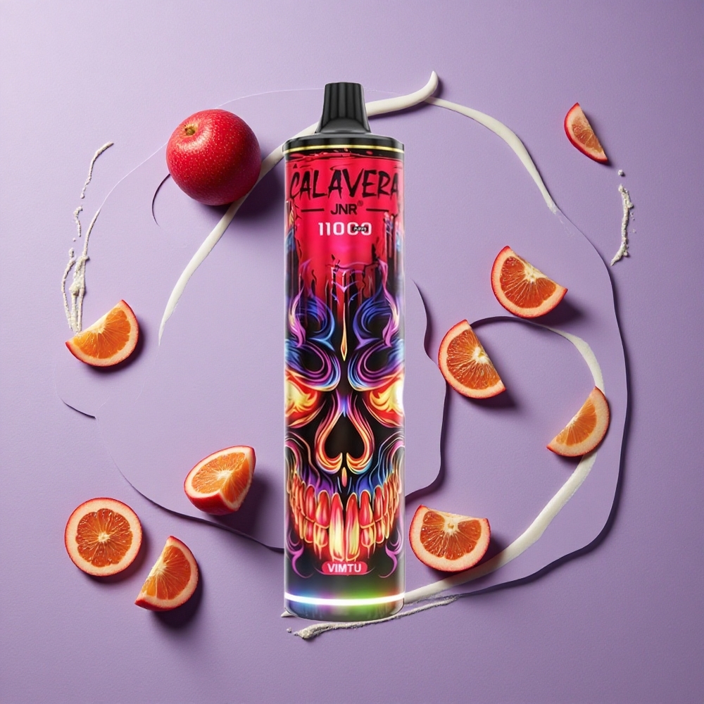 JNR Calavera 11000 Puffs 21ml Vloeistofcapaciteit 0%,2%,5% Nicotinegehalte Vimtu