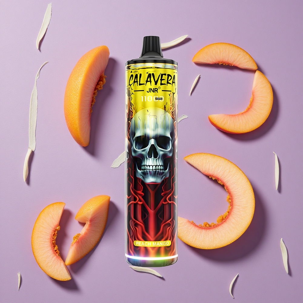 JNR Calavera 11000 Puffs Perzik Mango Type-C Opladen 21ml Vloeistof