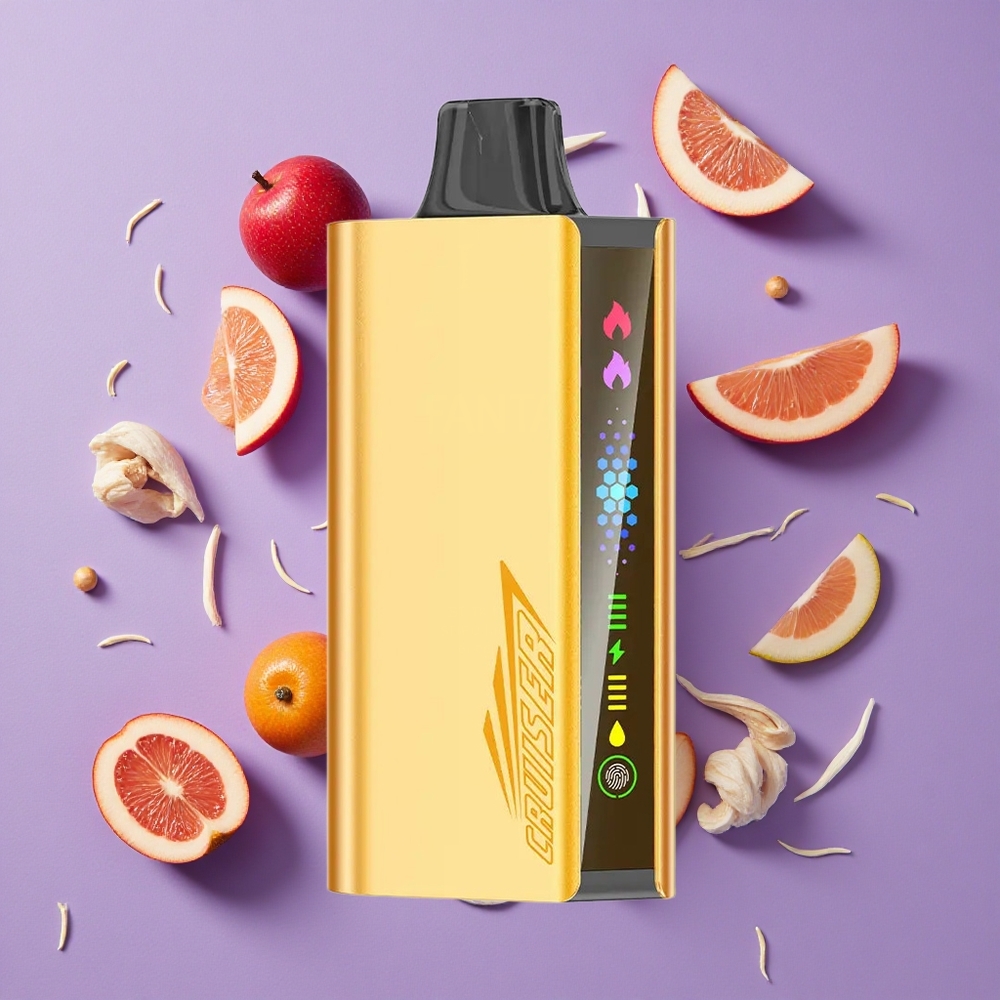 JNR Cruiser 12000 Puffs Geen-Opladen Wegwerp Vape Cool Fanta Met 25ml Vloeistof En 3500 mAh Batterij