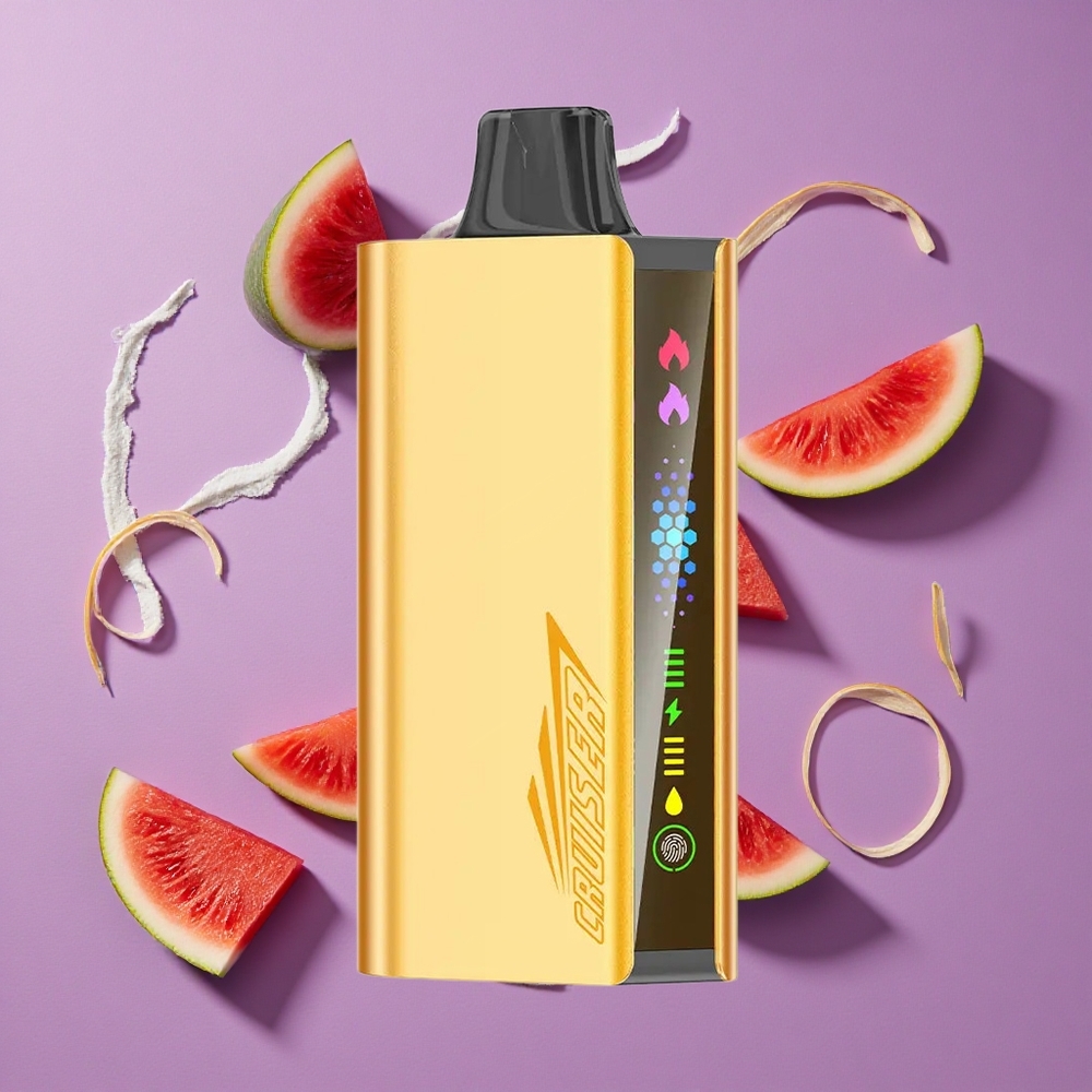 JNR Cruiser 12000 Puffs Watermeloen IJs Geen Opladen 3500 mAh Batterij