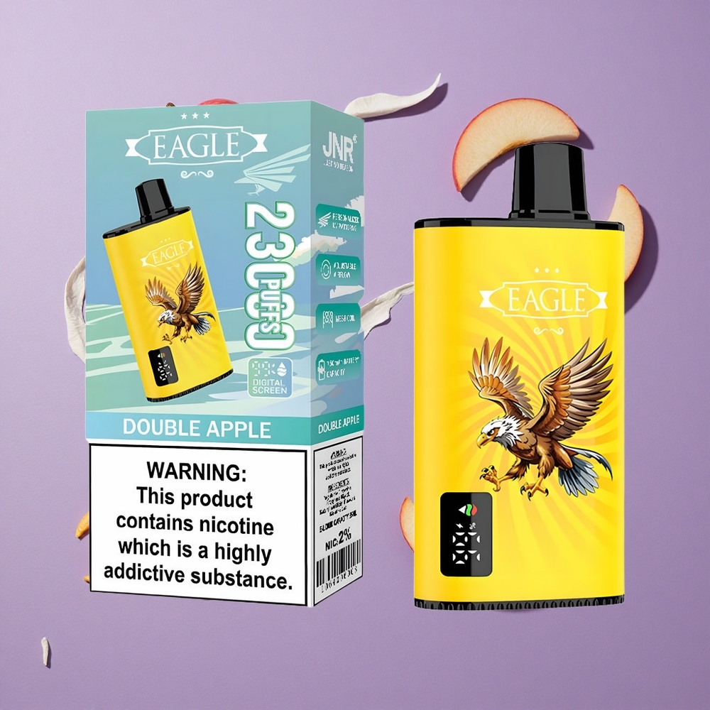 JNR EAGLE Smart 23000 Puffs Dubbele Appel Digitaal Scherm Aanpasbare Luchtstroom