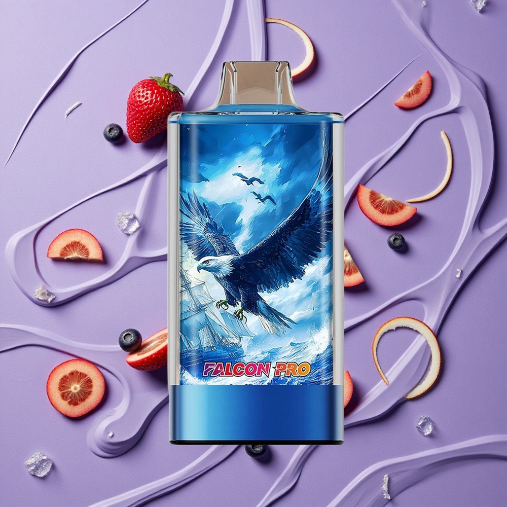 JNR Falcon Pro 28000 30ml Bosbes Ijs Wegwerp Vape